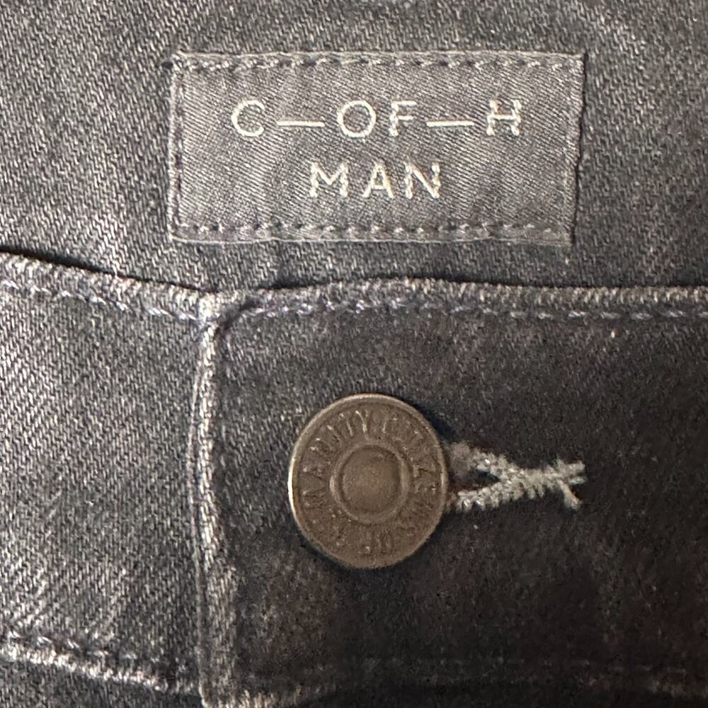 Citizens of Humanity Core Slim Straight Jeans Mens Size 32x34 Black Rock NWOT - Picture 4 of 10